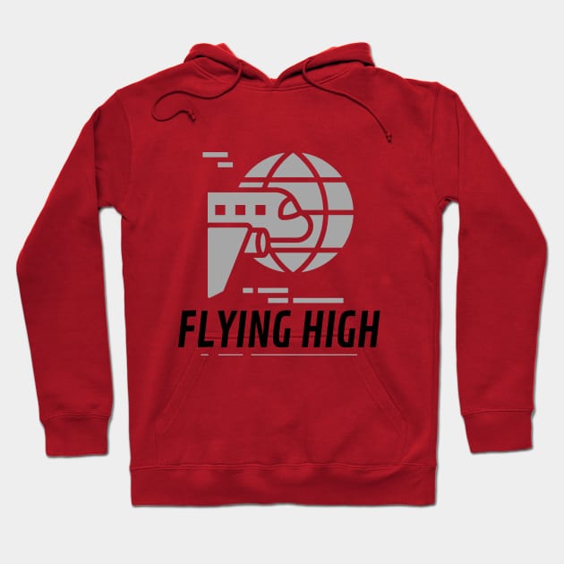 Flying High Hoodie by Jetmike